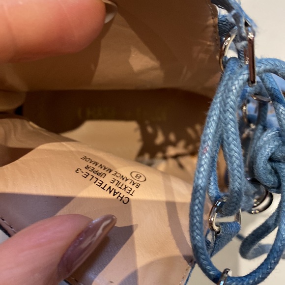 Chase+ Chloe lace up heels - Picture 6 of 6